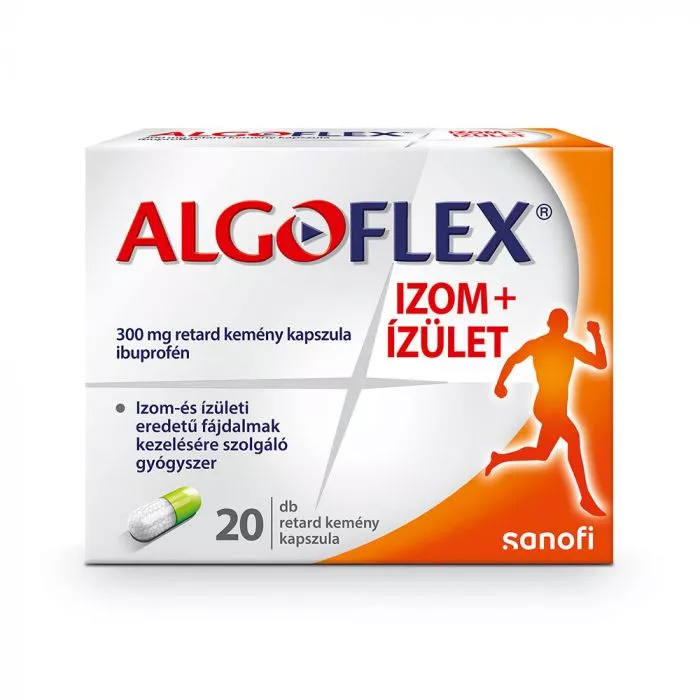 ALGOFLEX Izom + ízület 300 mg retard kemény kapszula (20db)