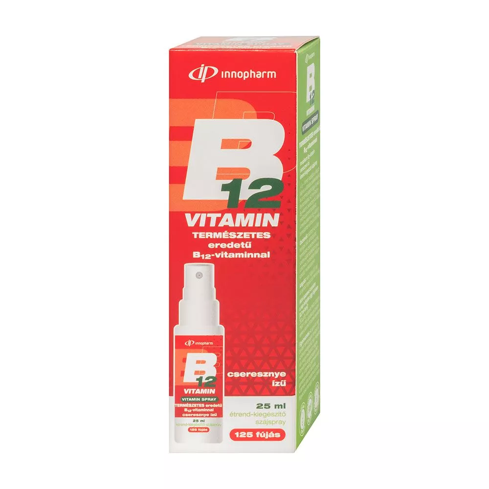 INNOPHARM B12 cseresznye ízű szájspray (25ml)