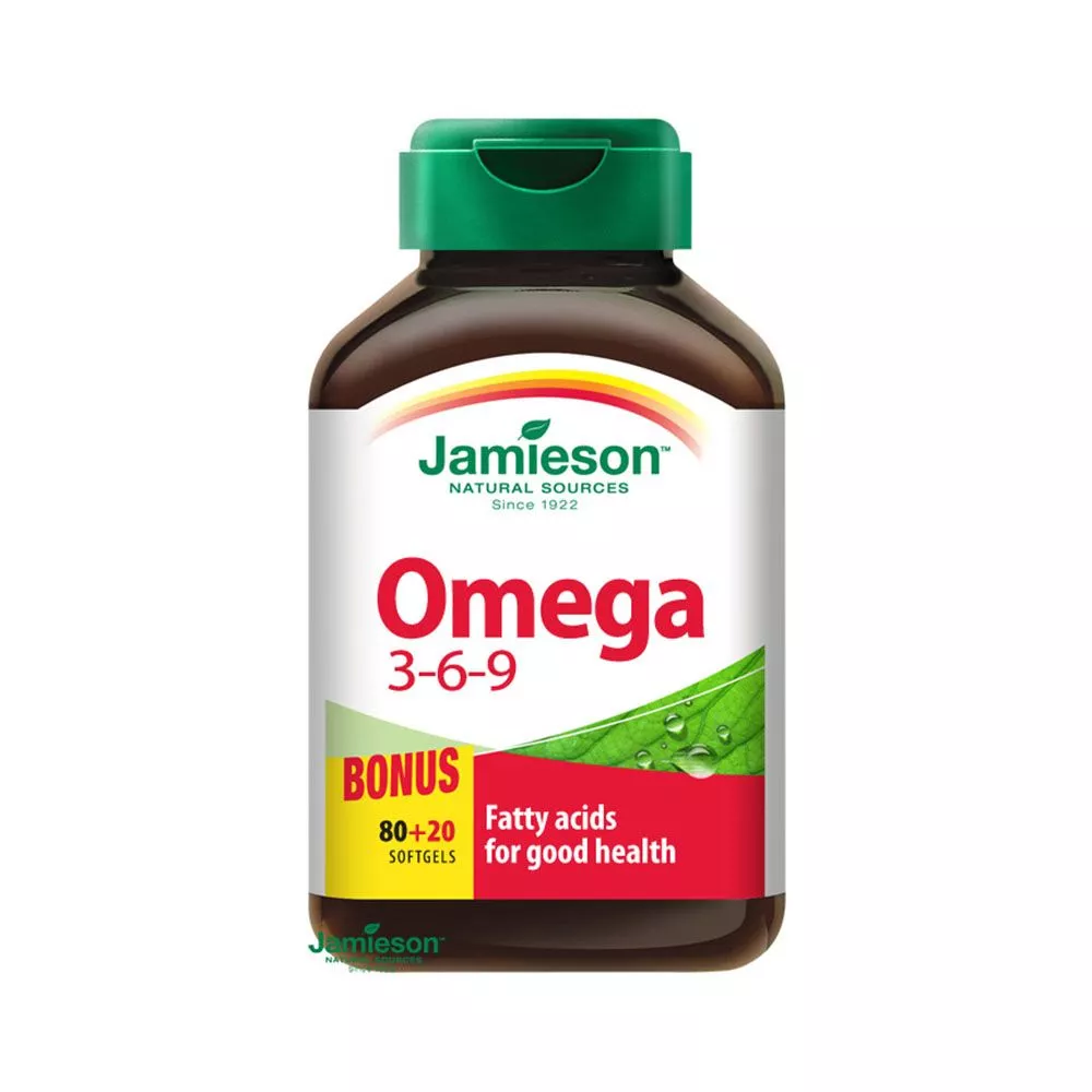 JAMIESON Omega 369 1200mg kapszula (80+20db)