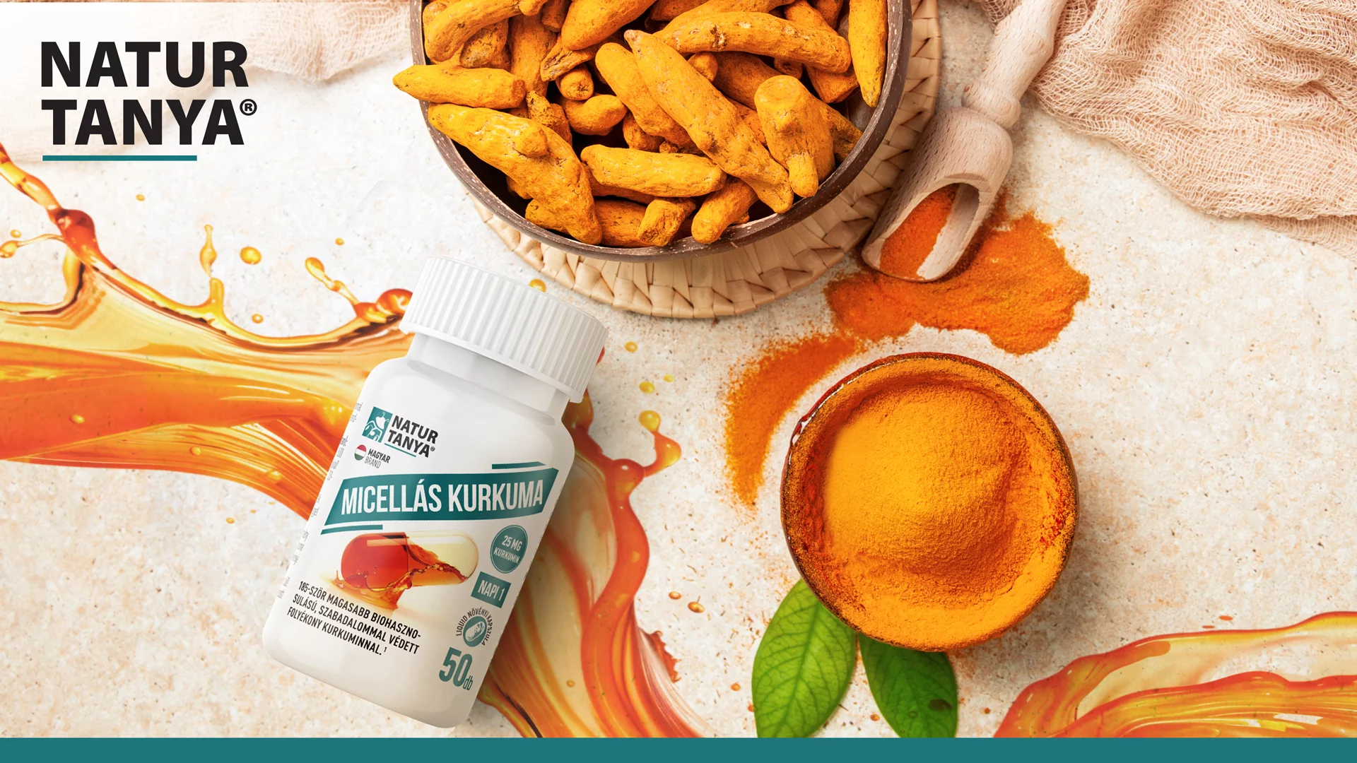Natur Tanya Micellés Kurkuma
