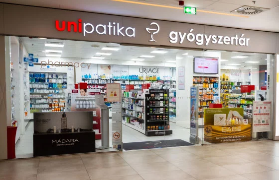 Unipatika Mammut Gyógyszertár